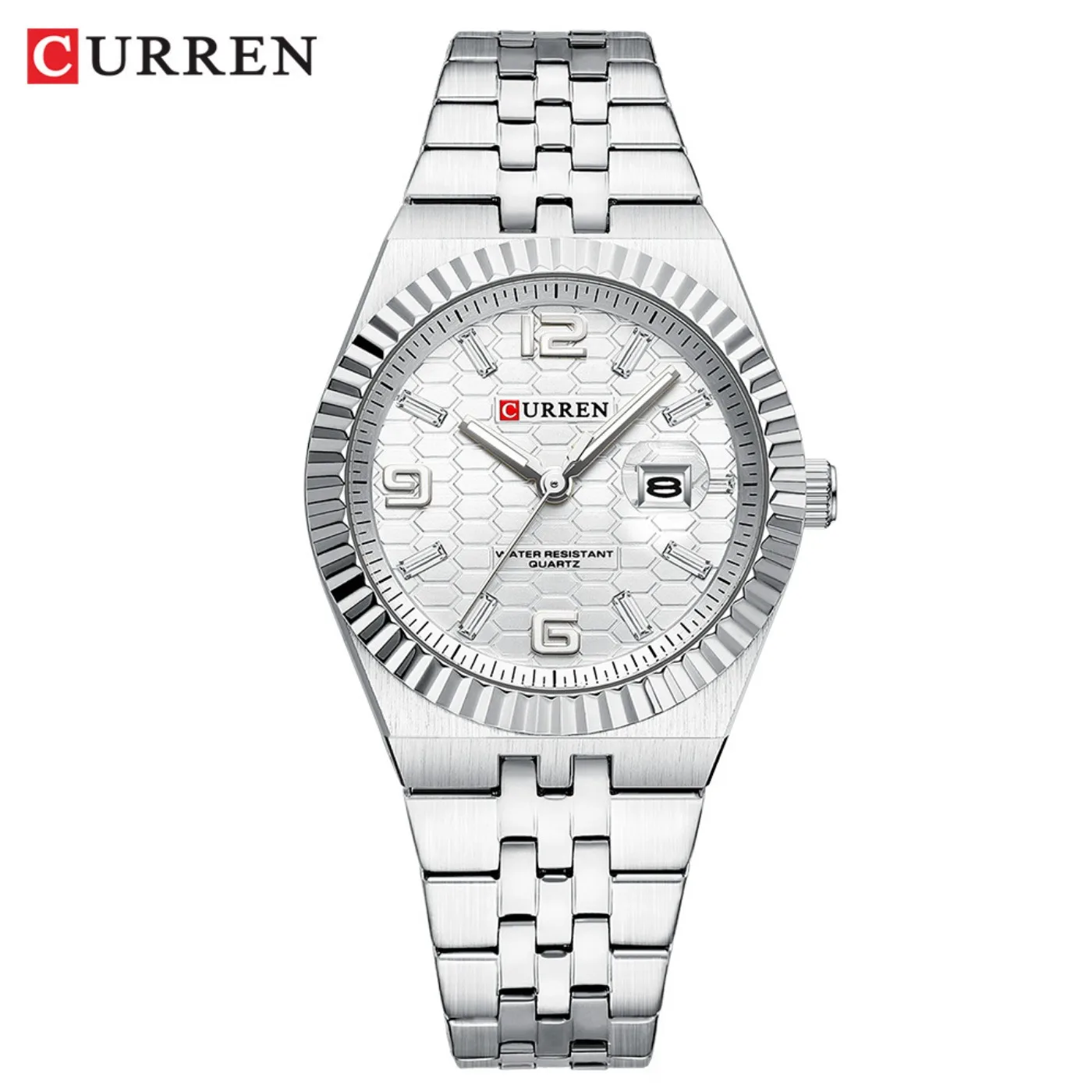 CURREN Women's Watch Analog Quartz Waterproof Ladies Wrist Watches with Date Dainty Fashion Luxury Stainless Steel Watch view 5