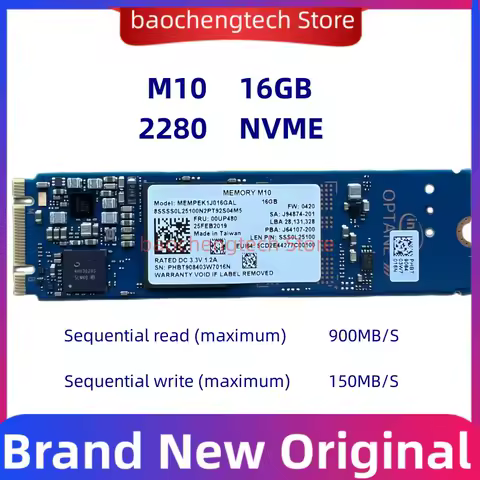 SSD M10 16G 2280 Notebook Hard Disk High Performance Internal Solid-state drive M.2 NVME for Intel Optane