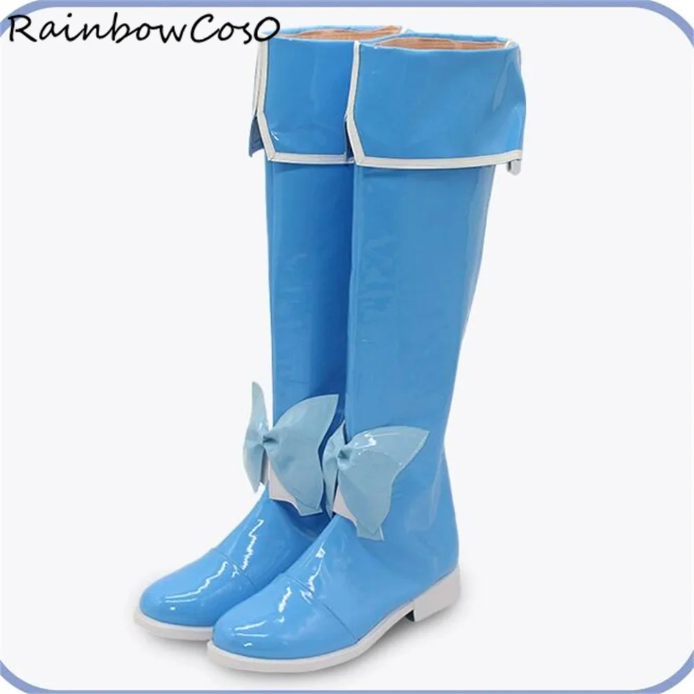 Minakami Sayo 나는 마법 소녀를 경탄하고 마법 소녀 코스프레 신발 부츠 게임 애니메이션 파티 할로윈 ChritmasW3827