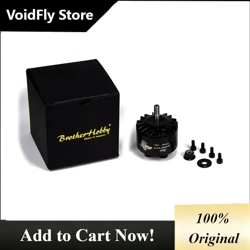VoidFly 1pcs New Tornado T5 3115 Pro 640KV 900KV 1050KV 1200KV 1520KV 4-6S Brushless Motor For FPV Racing Drone