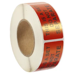 Do Not Separate Stickers Packing Labels Set Remove Shipping Warning Bend Self-adhesive Coated Paper Package