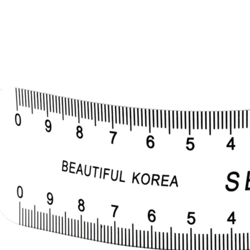 Universal Brand New Semi Permanent Makeup Guide Ruler Measure Tools Eyebrow Stencil Template Grooming Brow Shaping Styling