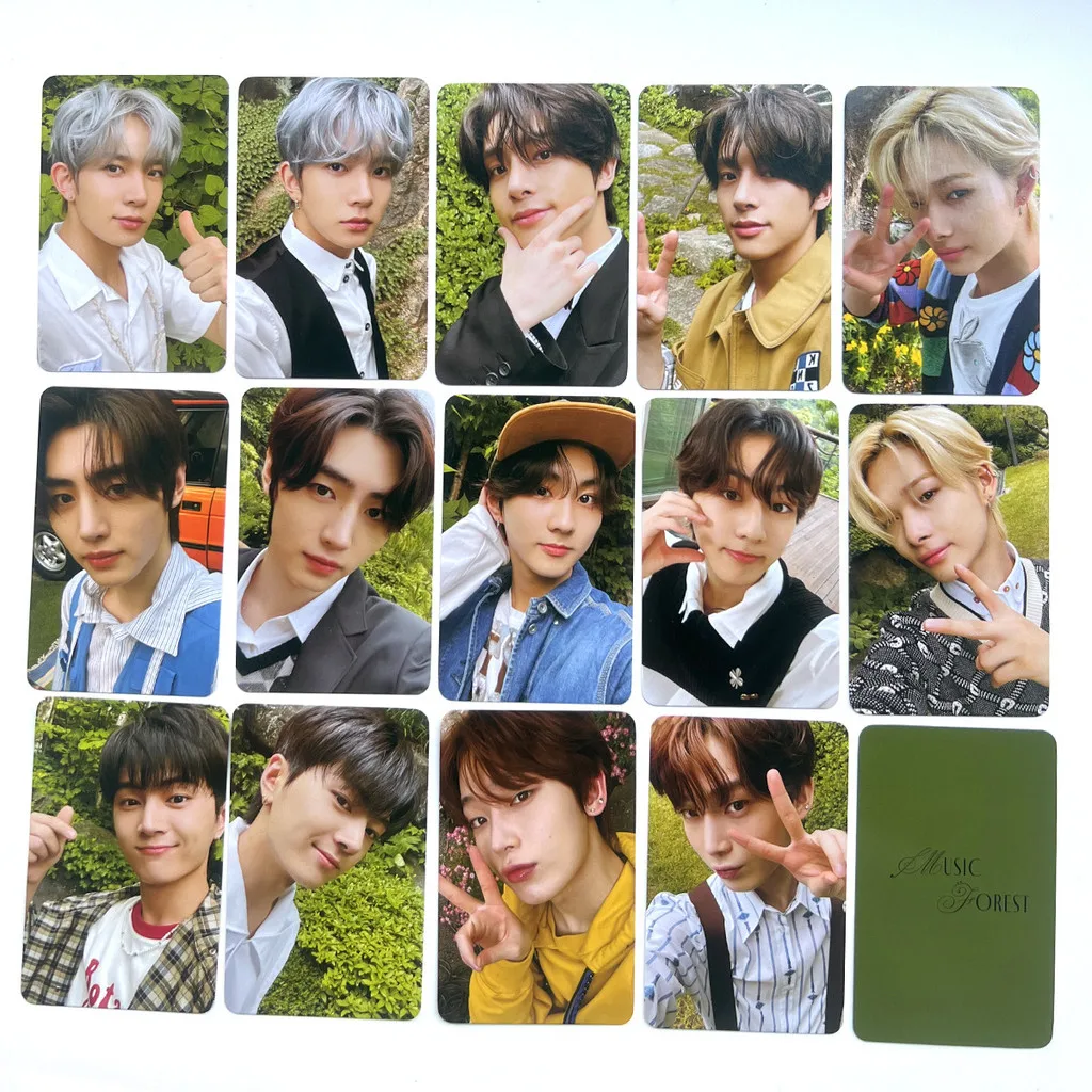 Kpop Idol ENGENE MUSIC FOREST Photocards ENGENE MEMBE RSHIP FANCLUB Card