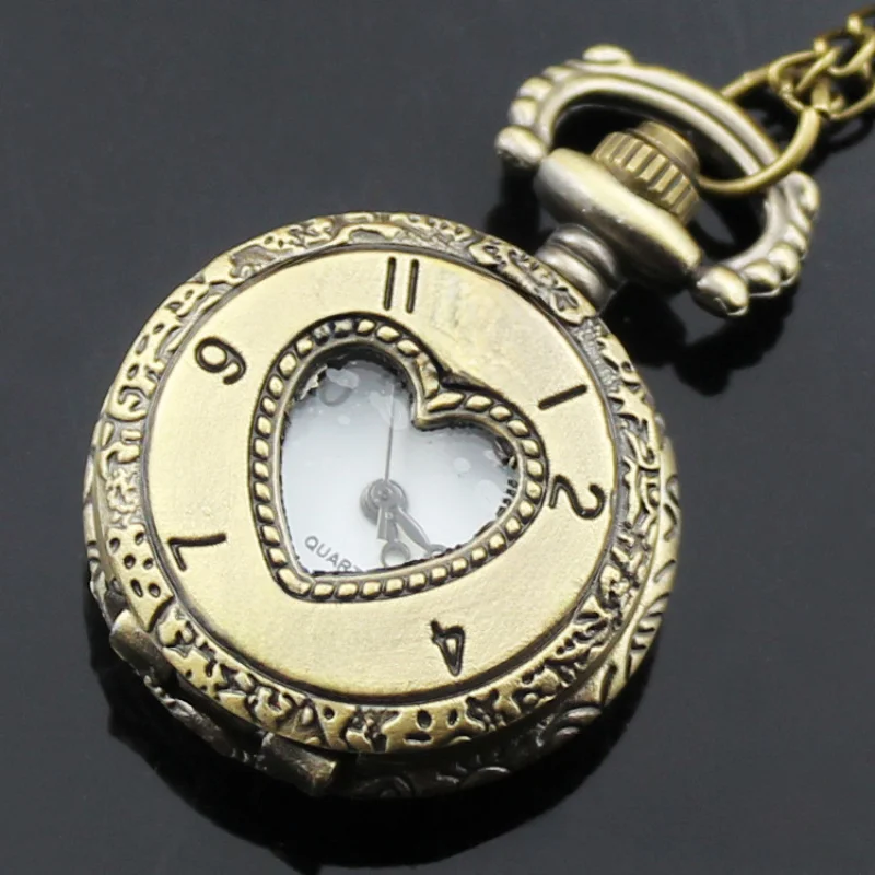 ผู้ผลิตนาฬิกาพกย้อนยุคเกาหลี2.5cmสร้อยคอนาฬิกาผู้หญิงนาฬิกาผู้ชายขายส่งนาฬิกาใหม่