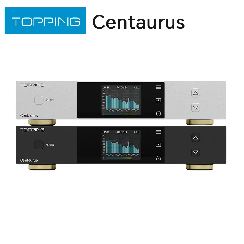 

TOPPING Centaurus Decoder Fully Balanced high Performance R2R DAC BT5.1 Support LDAC DSD512 PCM768kHz Plug and Play Decoder