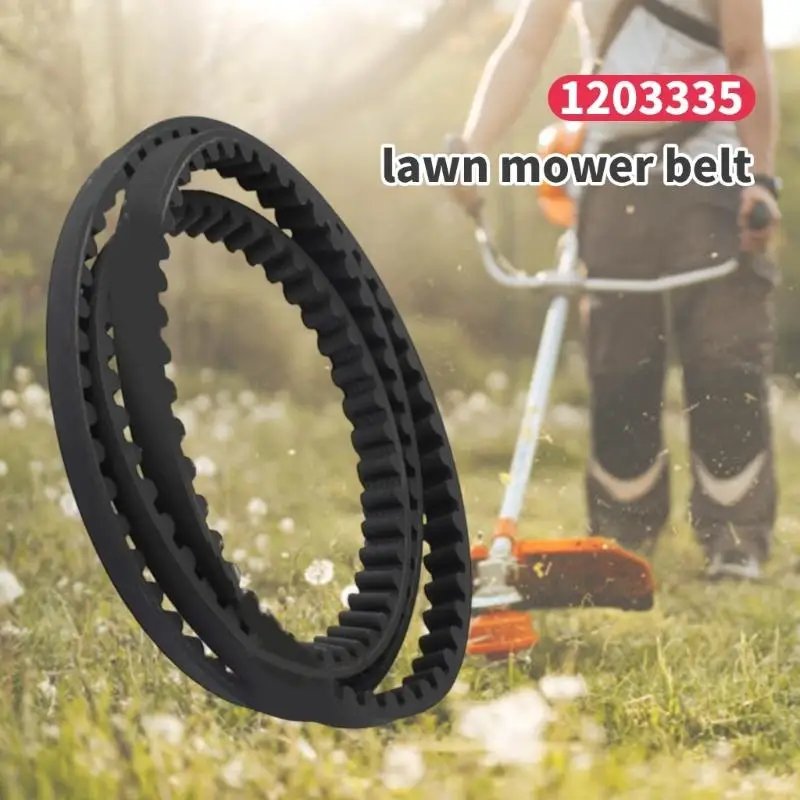 Picture 5: Rugged Rubber Cogged Belt 1203335 Replacement Designed for 30Inch Lawn Tractor