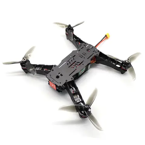 Carbon Fiber Mini Frame Kit, Braço De Fibra De Vidro Para RC Multicopter FPV Drones, Enzo250, 250mm, 5in, Enzo330 mm, 7in, PA66