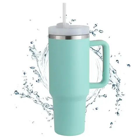 1200ml(40oz) 핸들 텀블러 – 진공 절연 스테인리스 스틸 자동차 여행용 머그잔 H2.0 흐름 상태 1200ml(40oz) 핸들 텀블러 – 진공 절연 스테인리스 스틸 자동차 여행용 머그잔 H2.0 흐름 상태