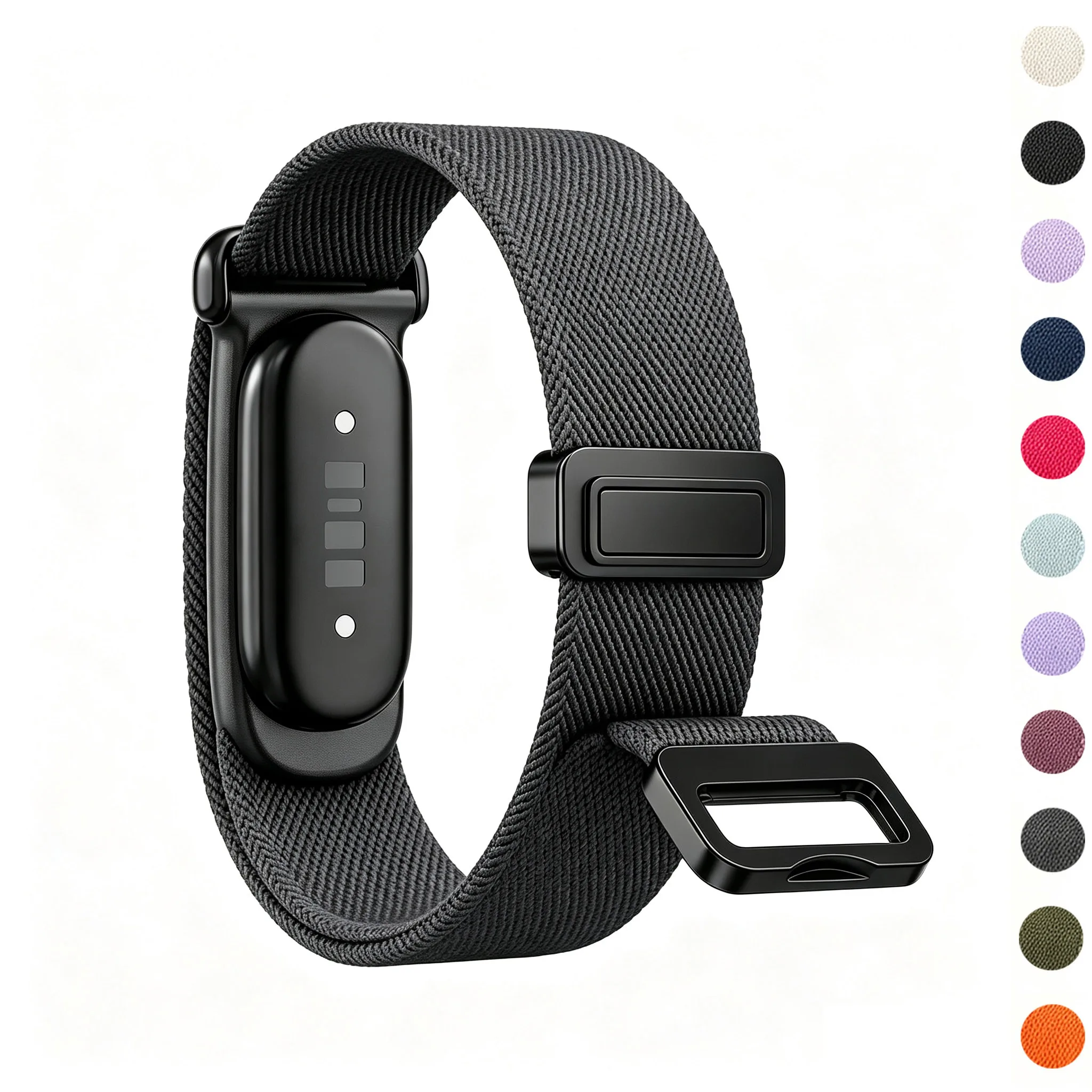 Magnetic Nylon Band for Fitbit Air strap bracelet accessorie sport loop elastic watchband Correa belt for Google Fitbit Air Band