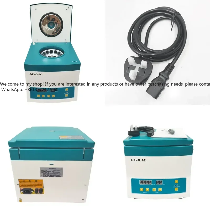 

Hospital Clinical Laboratory Desktop Centrifuge Machine Serological LED 0-99min 2325xg For Serum Urea Plasma Analysis Low