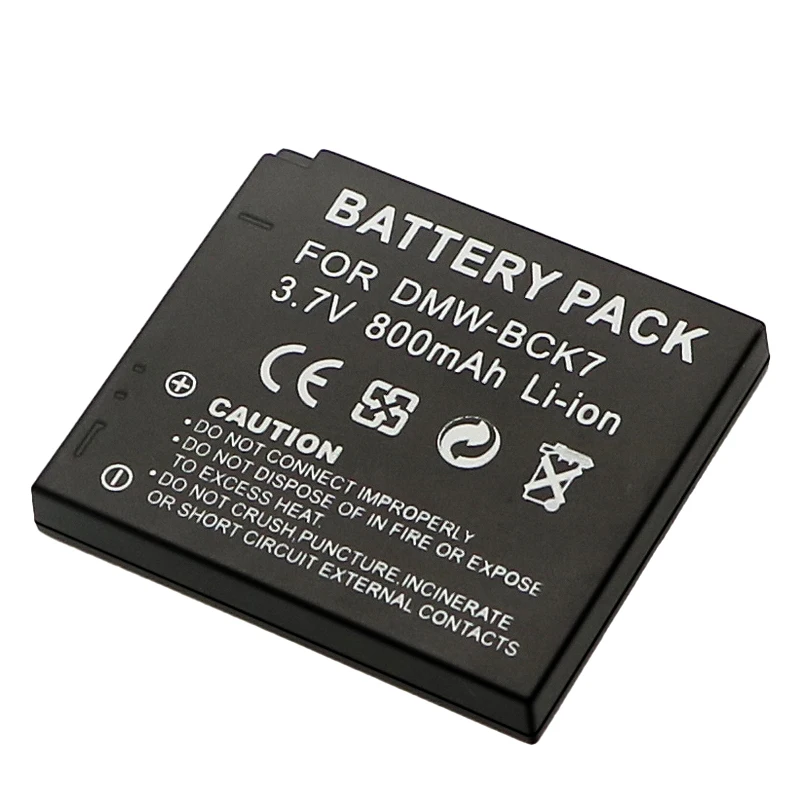 DMW-BCK7 DMW-BCK7E Battery for Panasonic DMW-BCK7PP NCA-YN101G Lumix DMC-FP5 DMC-FP7 DMC-FH2 DMC-FH5 DMC-FH24 FH25