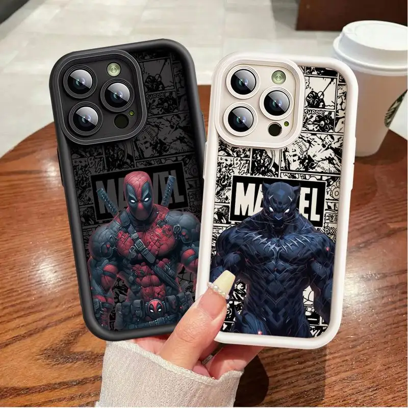 Capa de silicone traseira resistente a choques, capa de silicone para Apple iPhone 13, 15 Pro Max, 14, 13 Pro, 11, 12, 14 Plus