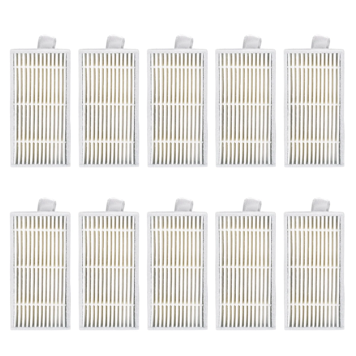 12pcs Vacuum Cleaner Filter HEPA Filter for ECOVACS CR130 CR120 CEN540 CEN250 ML009 for CHUWI V3 ILIFE X5 V5 V3+ V5PRO