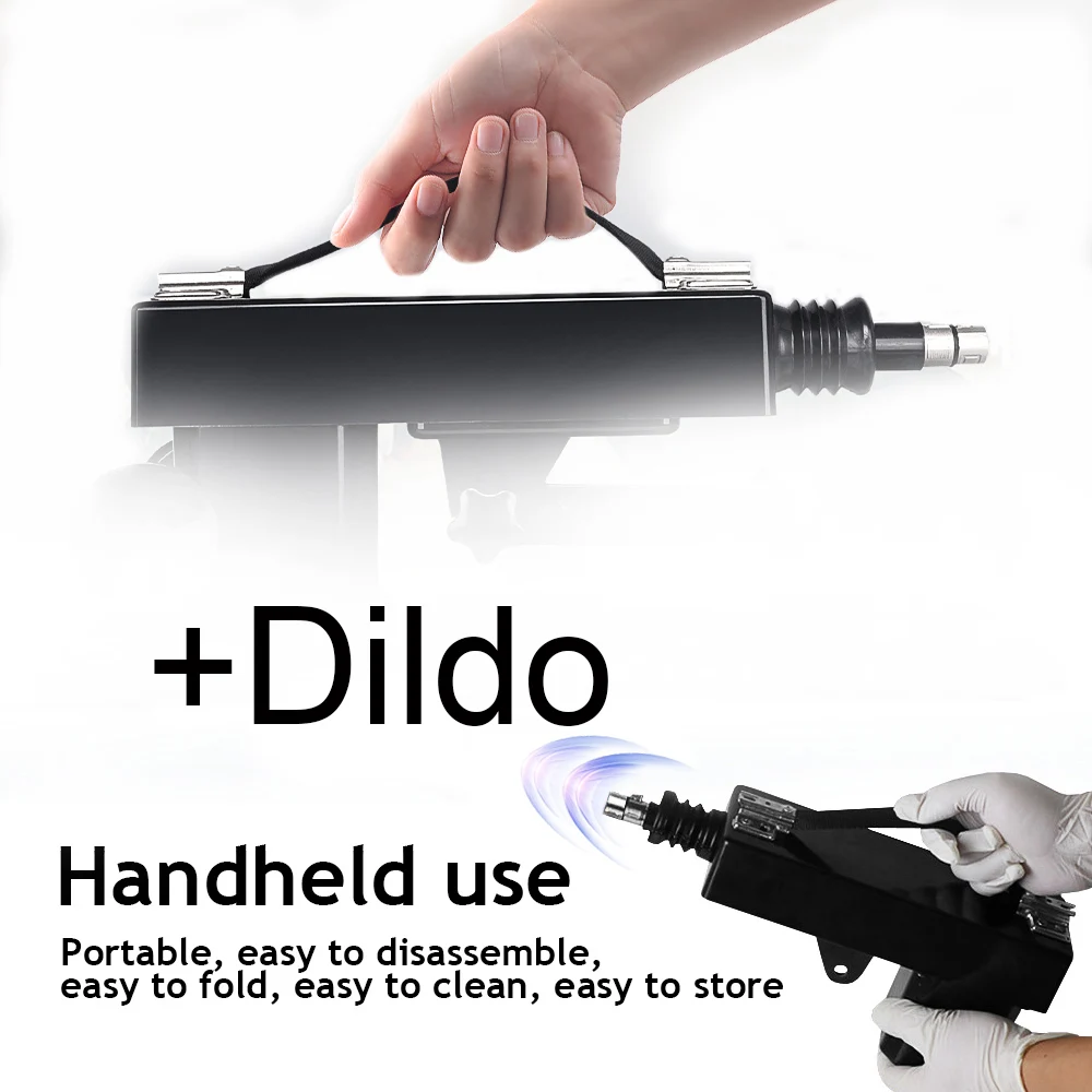 Powerful Automatic Thrust Sex Machine Device Gun Strap Dildo Vibrator Clitoral G-Spot Massager Vagina Masturbation Sex Toy Men - view 4