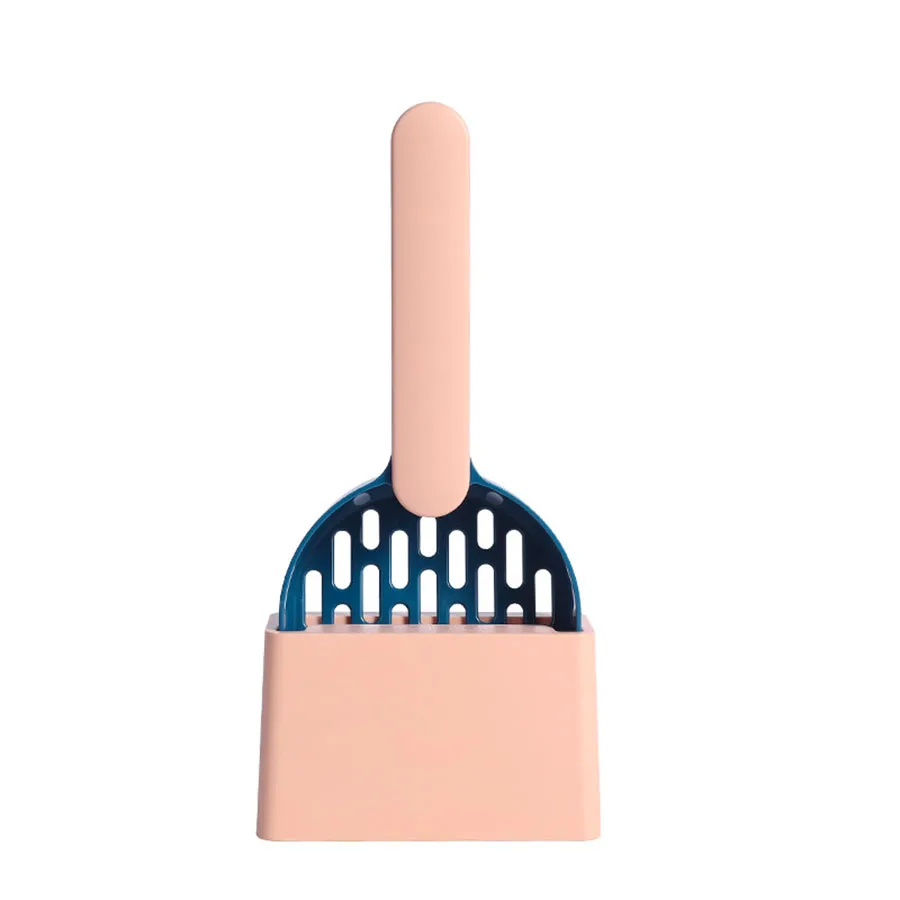 Advanced Cat Litter Shovel Set, Kitten Poop Cleaning Pet Shovel Cleaning Toilet Set, Convenient Cleaning Poop - Durable and Lightweight Pet Cleaning