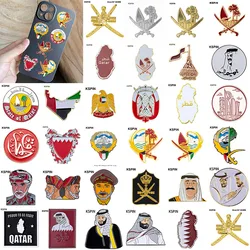 Choice Saudi Arabia Mobile Phone 3M Sticker Badge Metal Pin Broooches Pins