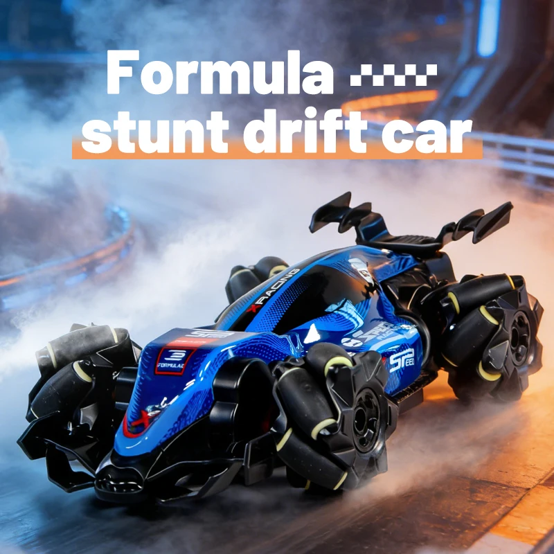 Q239 Mini Samochód RC Formula Stunt Drift 2.4G Zdalnie Sterowany Pojazd z Kolorowymi Światłami Przenośny Model Ciężarówki Zabawki dla Dzieci