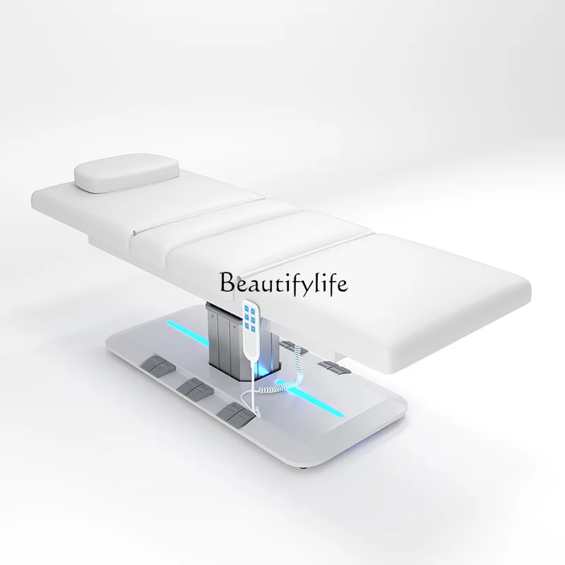 

01-High-end Spa Salon Electric Beauty Bed Heated Spa Massage Bed