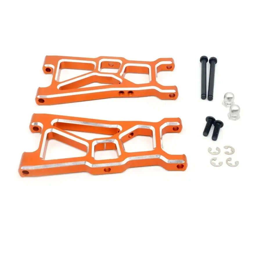 4Pcs Metal Front And Rear Suspension Arm 7597 7598 For ZD Racing DBX-10 DBX10 10421-S 9102 1/10 RC Car Upgrade Parts