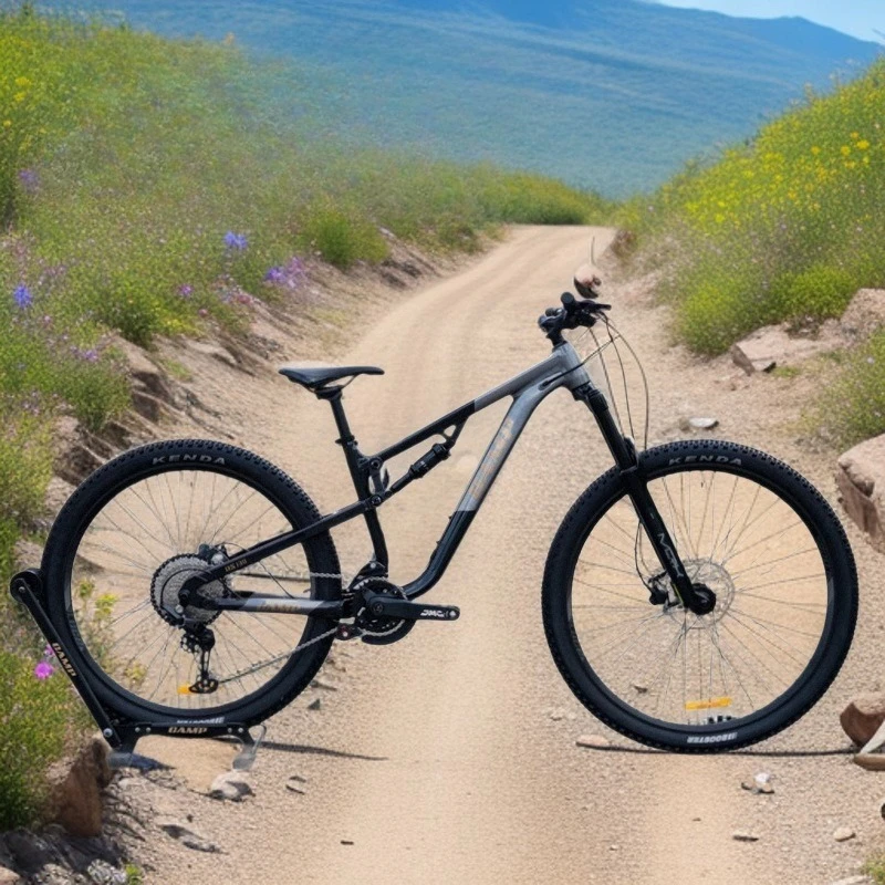 

CAMP DS130 M6100-12S Full Absorber Soft Tail Mountain Bike 27.5/29in Bicycle Hydraulic Disc Brake Double Absorber Off-Road Bike