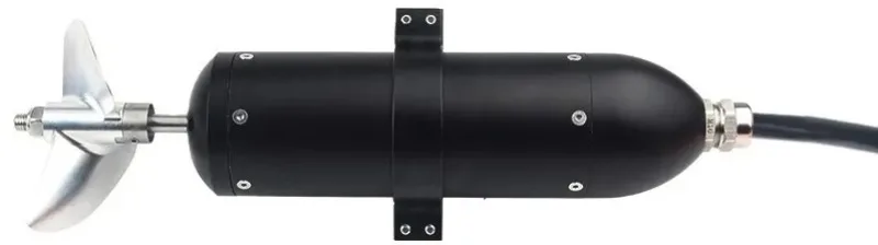 KYU-100 by : Waterproof Underwater Thruster 11.5KG Thrust 10000rpm 24V Brushless Motor Built-in for RC Vessels