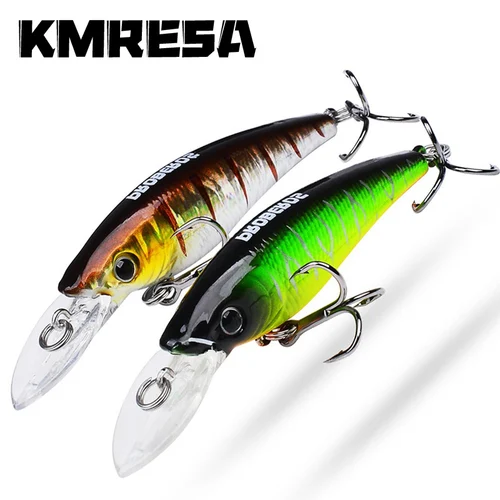 Imagen 1 del producto Señuelos de Pesca de pececillos flotantes, modelo japonés, 90mm, 8,5g, Jerkbait, Lucio, Carkbait, Wobblers, Swimbait, cebo duro profesional