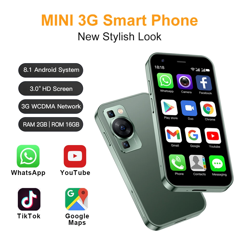 SERVO P60 PRO Mini Android Smartphone 3.0