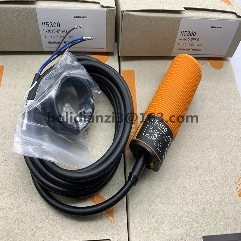 مستشعر مفتاح القرب الاستقرائي الأصلي PNP عادة المفتوح II5300 II-3015-BPKG متوفر في المخزون