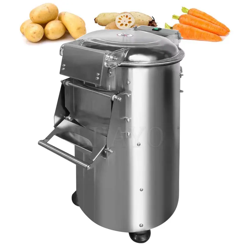 Brush Carrot Ginger Peeling Potato Washing Maker Commercial Fruit Vegetable Cleaning Machine