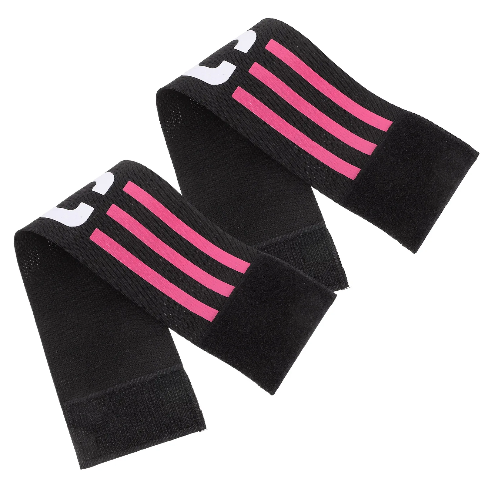 

2pcs Captain Armband Bands Soccer Football Captains Adult Mark Elastic Antiwear Armbands Sports Leader Arm Signs Comfortable