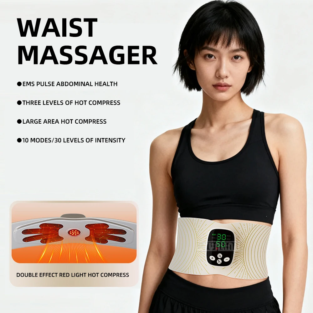 

Электрический портативный массажер-тренажер для мышц талии