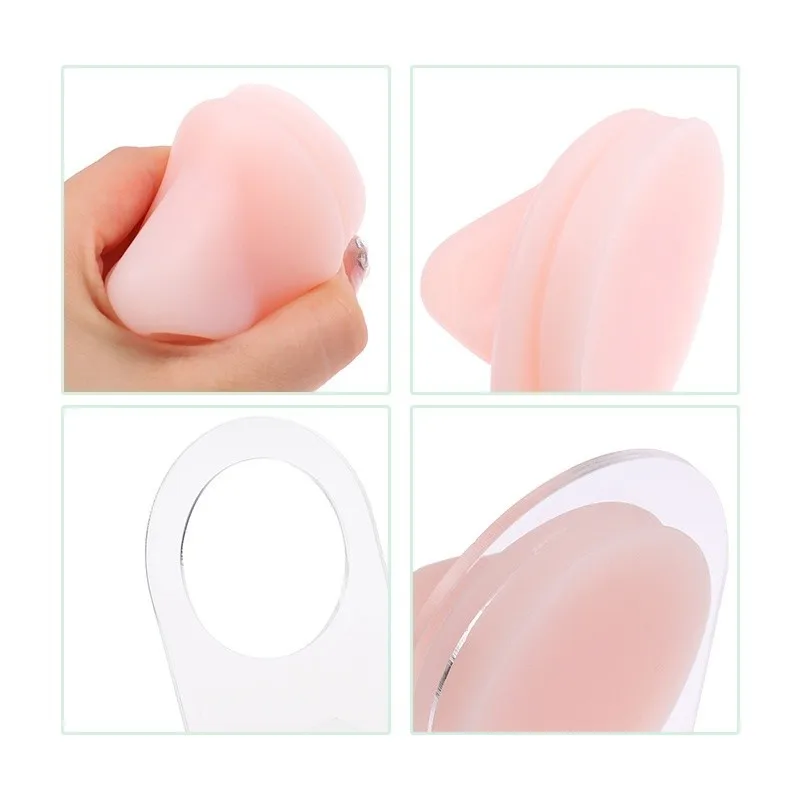 Soft Silicone Nose Model Simulation Part Display for Piercing Jewelry Teaching Show