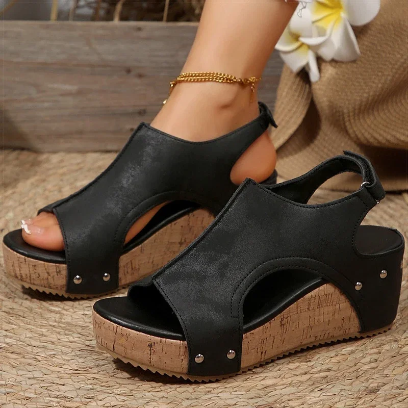 Women's Sandals Hig… - image