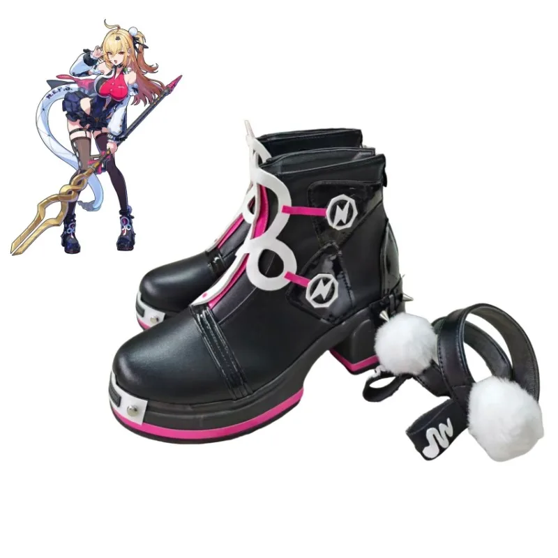 

Обувь для косплея по игре Zenless Zone Zero - новый персонаж - Сизиф/Сиссиф/Сиссия: косплей-ботинки