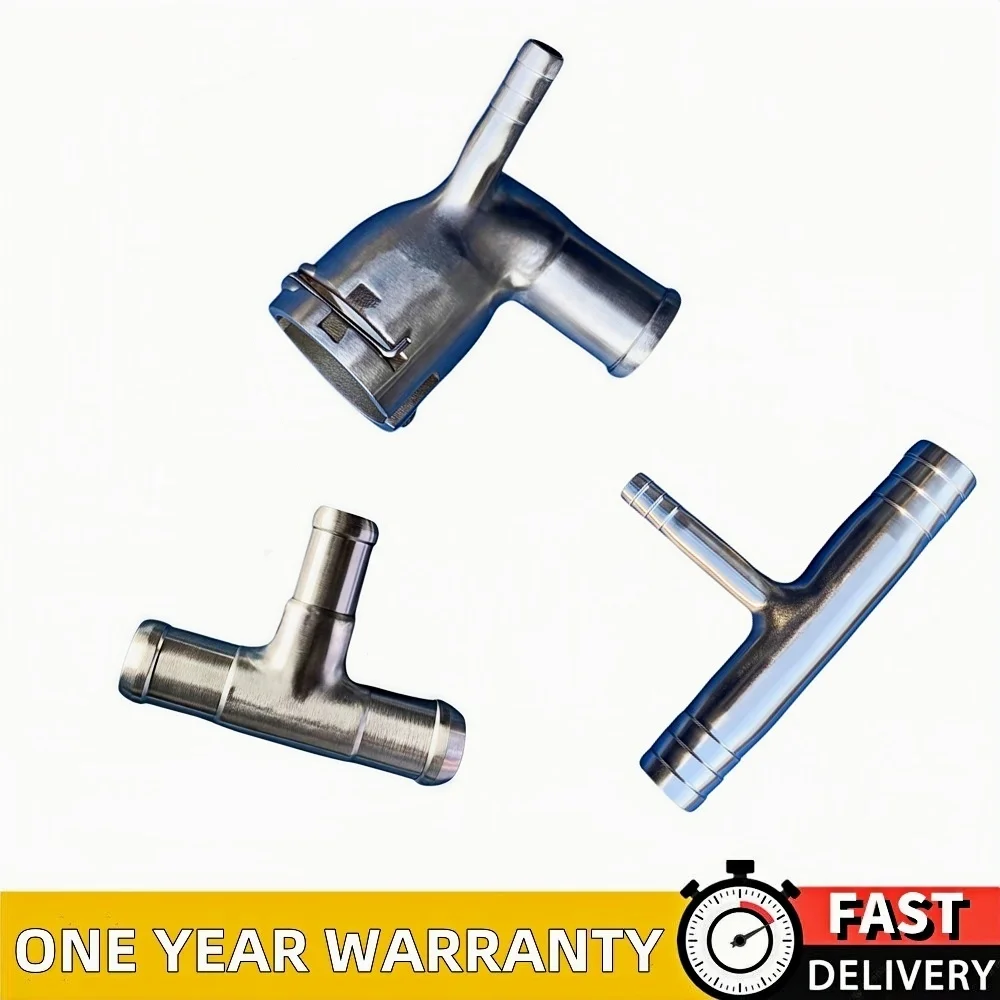 

For SAIC MG rx8 turbine return water heater to engine warm air pipe connector tee 304 stainless steel