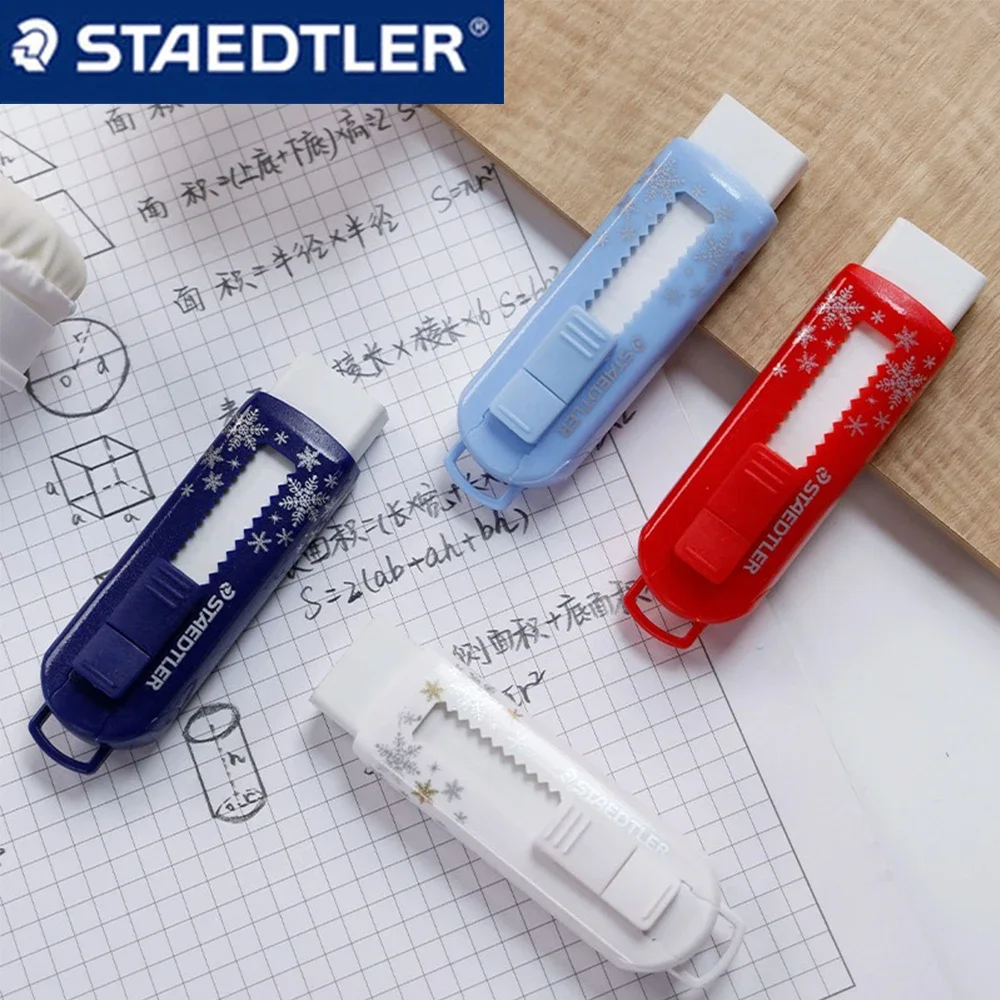 1pcs STAEDTLER Eraser 525PS1 Push-pull Type Does Not Contain PVC Non-toxic Pencil Special Eraser Stationery school acsesories