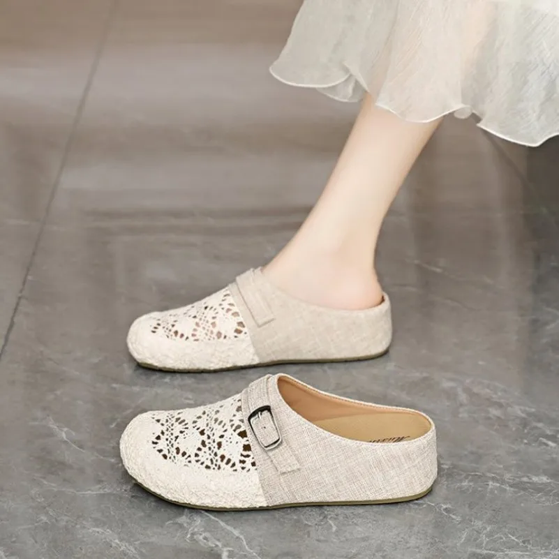 2026 summer women's anti-slip soft-soled slippers, simple and lightweight, suitable for both home use and outdoor activities