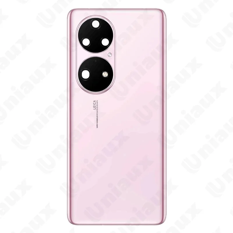 Back Glass For Huawei P50 Pro Glass Back Cover Spare Parts P50Pro Back Battery Cover Door Rear Case Housing+Camera Frame