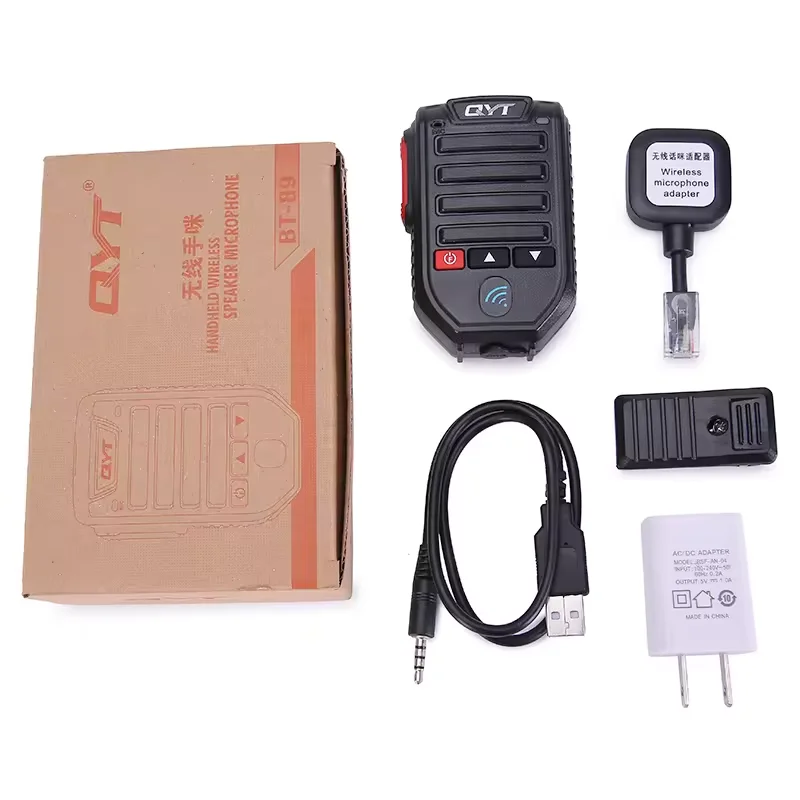 ميكروفون لاسلكي تخاطب اتجاهين مكبر صوت راديو ميكروفون لميكروفون QYT اللاسلكي BT-89/BT89 10 أمتار #6