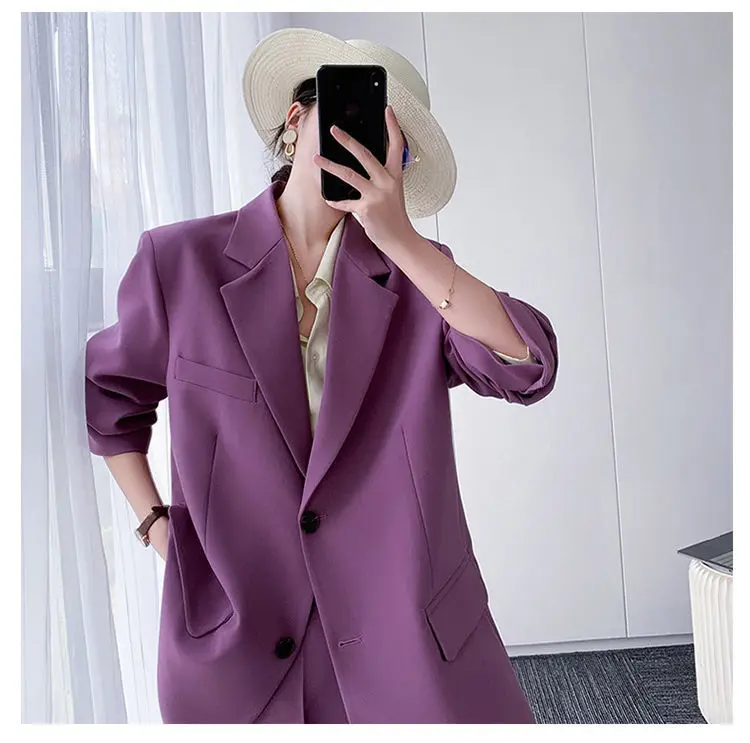 2-A78  High-end Korean style high-end suit jacket for women spring and autumn c fashionable latest style 2023 age-reducing fashi