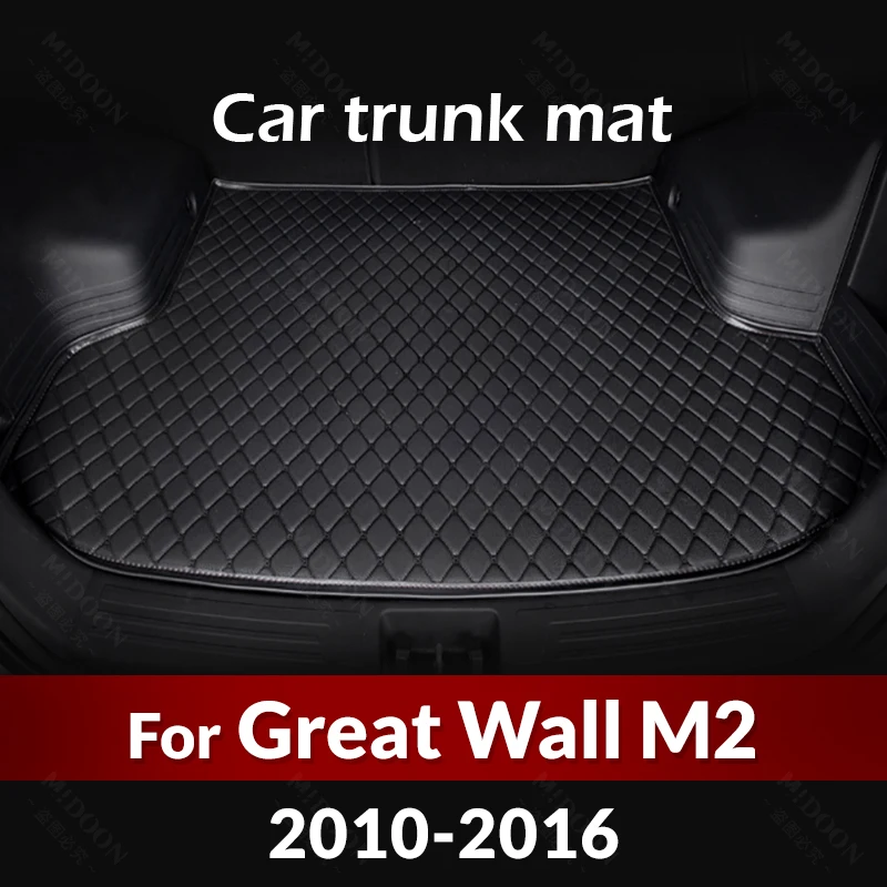 

Car Trunk Mat For Great Wall M2 2010 2011 2012 2013 2014 2015 2016 Custom Car Accessories Auto Interior Decoration