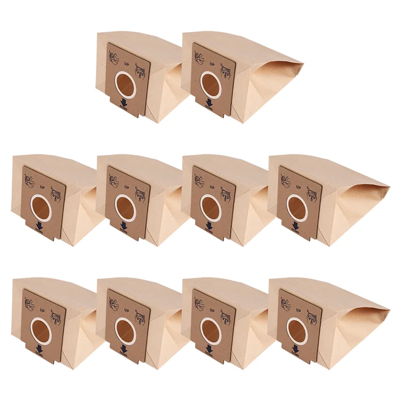 AB47-10 pezzi aspirapolvere sacchetti per la polvere in carta Kraft doppio filtro sacchetto per la polvere adatto per Z1480 ZW1200-211 ZC1120B ZC1120R ZC1120Y ZMO1510 Z