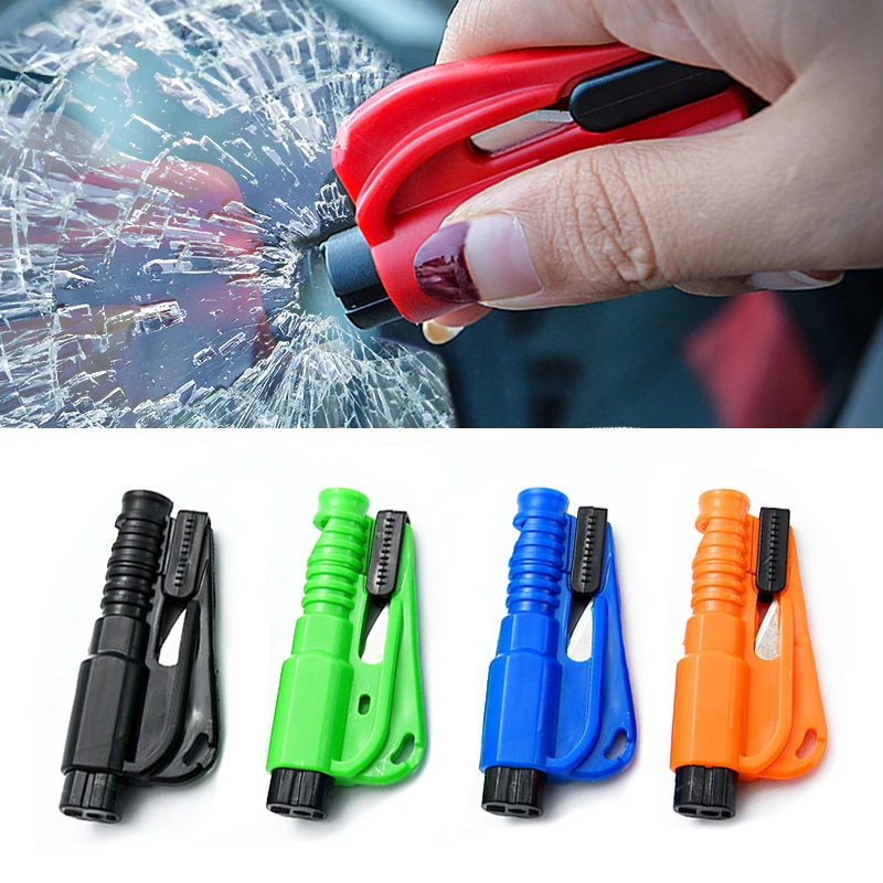 Mini Safety Hammer Keychain Car Emergency Escape Glass Breaker Life-Saving Window Breaker Tool