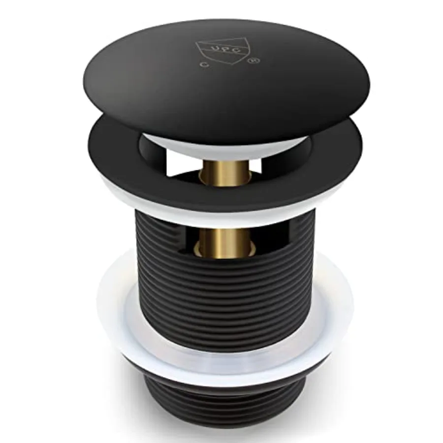 

Pop-up Drain for FreandinBatub Matte Blk ish cUPC Certifiion FreandinBatub Drain Stopper