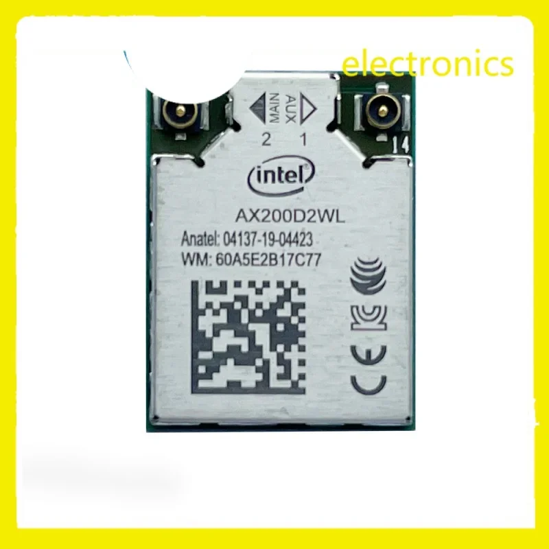 Wircard for Intel ax200d2wl AX200 wifi6 dual band 2.4g/5G bt5.1 WiFi module M. 2 1216 for laptop