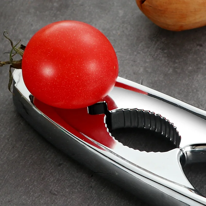 الصنوبر البقان البندق ذو طيات متعددة الوظائف سريعة الجوز المفرقع المقشر فتاحة الفولاذ المقاوم للصدأ كسارة البندق الجوز المفرقع