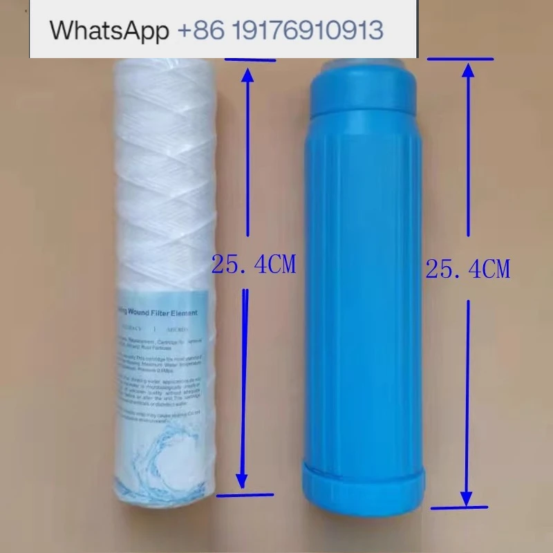 Laser cutting machine chiller blue deionized resin filter core grade filter element 10 inch water tank purification wire winding