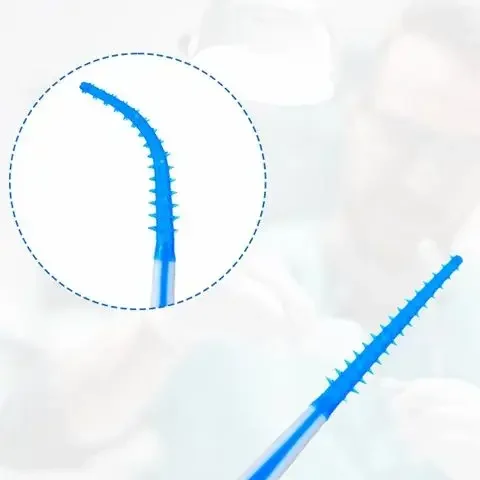 20Pcs Floss Hygiene Dental Silicone Interdental Brush Toothpick Dental Beauty Health Teeth Cleaning Dental Supplies