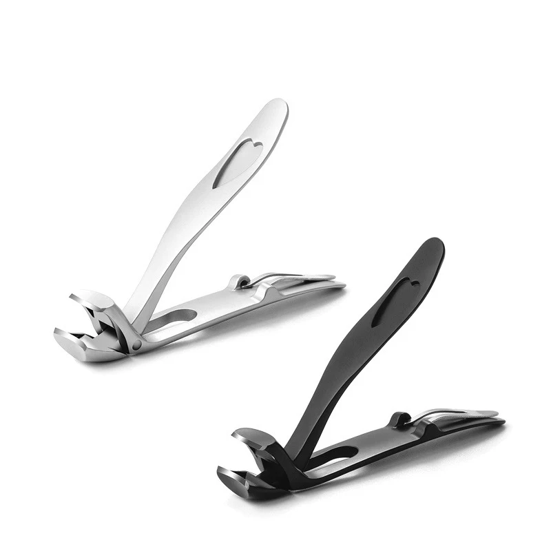 Elbow Nail Clippers Wide Jaw Opening Stainless Steel Fingernail Clipper Thick Hard Toenail Cutter Manicure Scissors tools