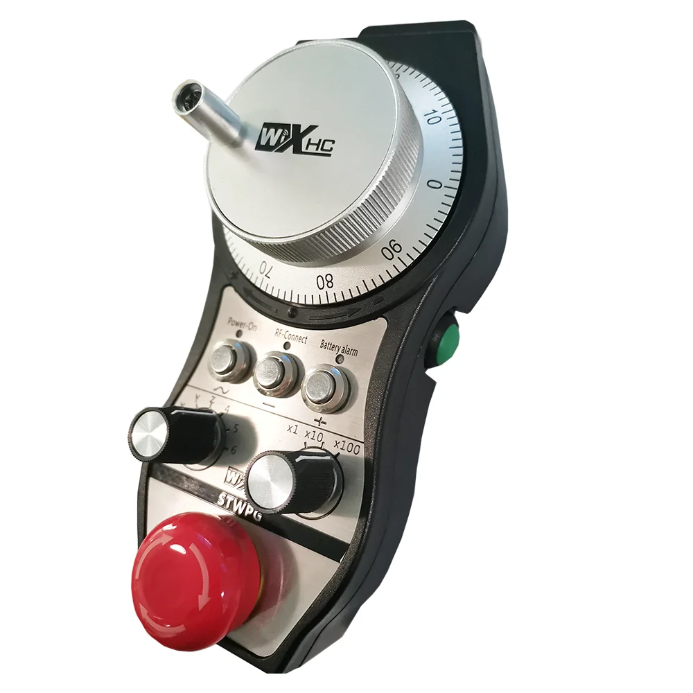 WiXHC CNC Manual Pulse Generator CNC Machine Tool Wireless MPG Remote Control Electronic Handwheel Volant CNC Controller STWGP